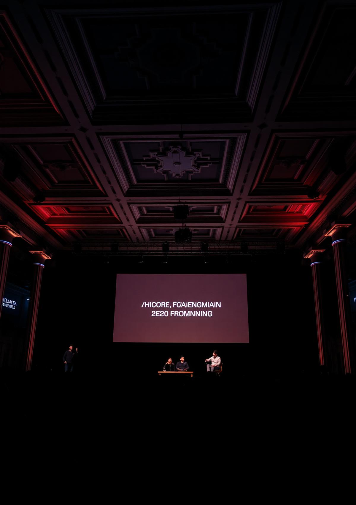 Offscreen conference reel